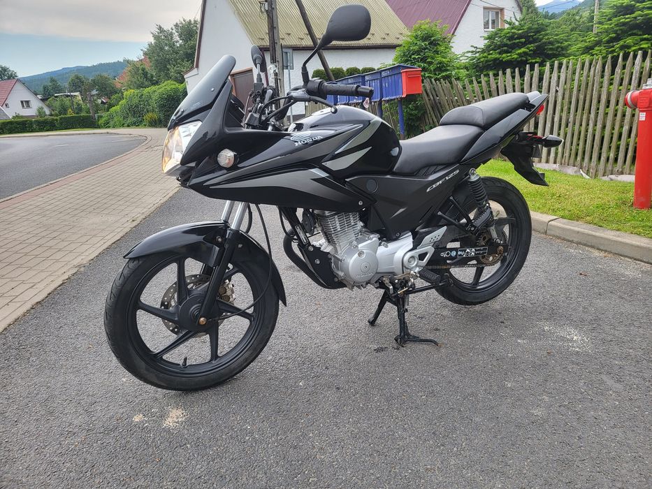 Honda cbf 125 cb 125 f 2013 rok sprowadzona Podgórzyn • OLX.pl