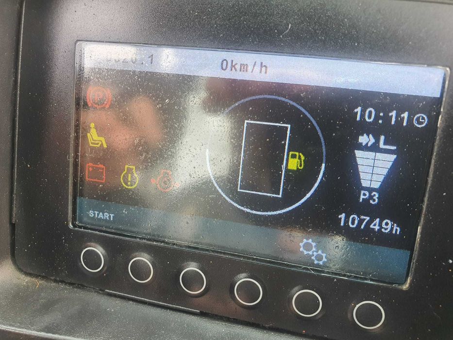 Wózek widłowy używany Jungheinrich TFG320s 2019 TRIPLEX przesuw boczny