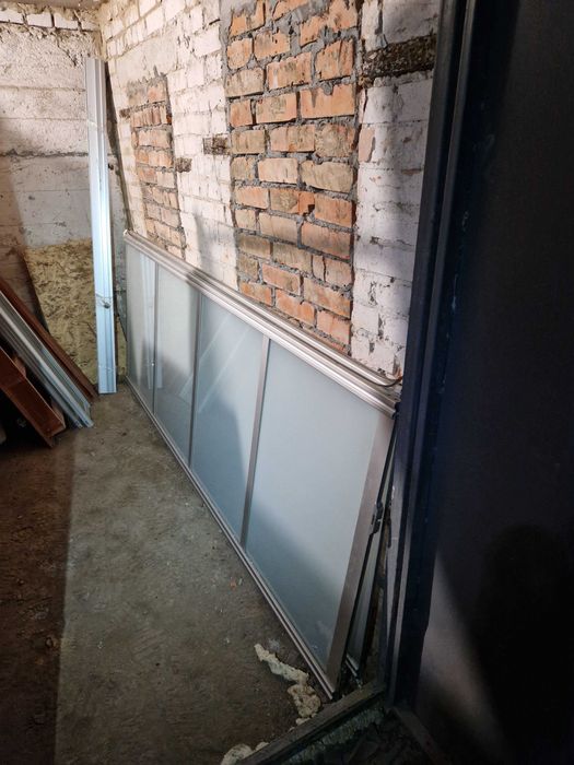 офисная перегородка подвесная раздвижная система