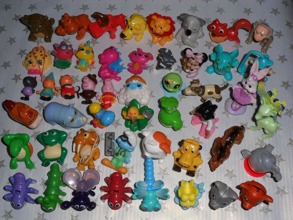 Киндер птички, Китти, куколки, животные kinder
