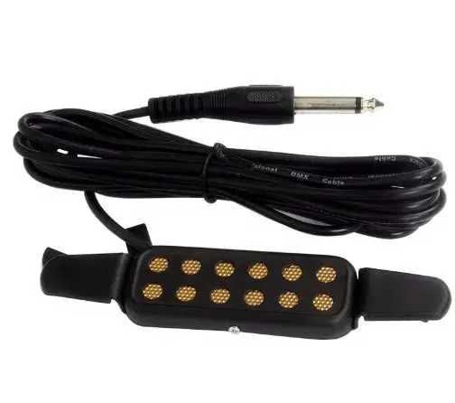 Pickup para Guitarra Acústica e Viola com Jack para Amplificador e Coluna NOVO