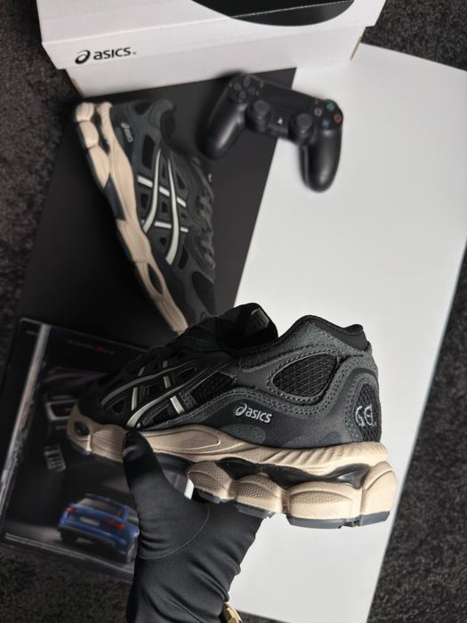 Чоловічі кросівки асікс ASICS GEL-NYC GTX M Dark Grey Beige [41-46]