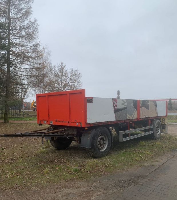 Przyczepa ciężarowa 14t ładowności