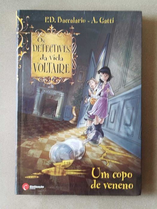 Livro policial juvenil Os detectives da Viela Voltaire