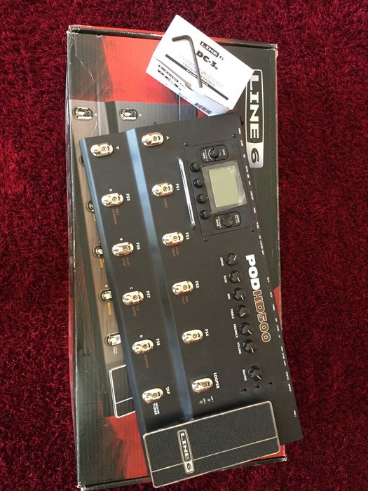Pedaleira Line6 HD500