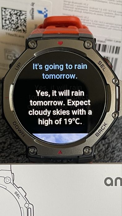 Relogio amazfit T-Rex 3