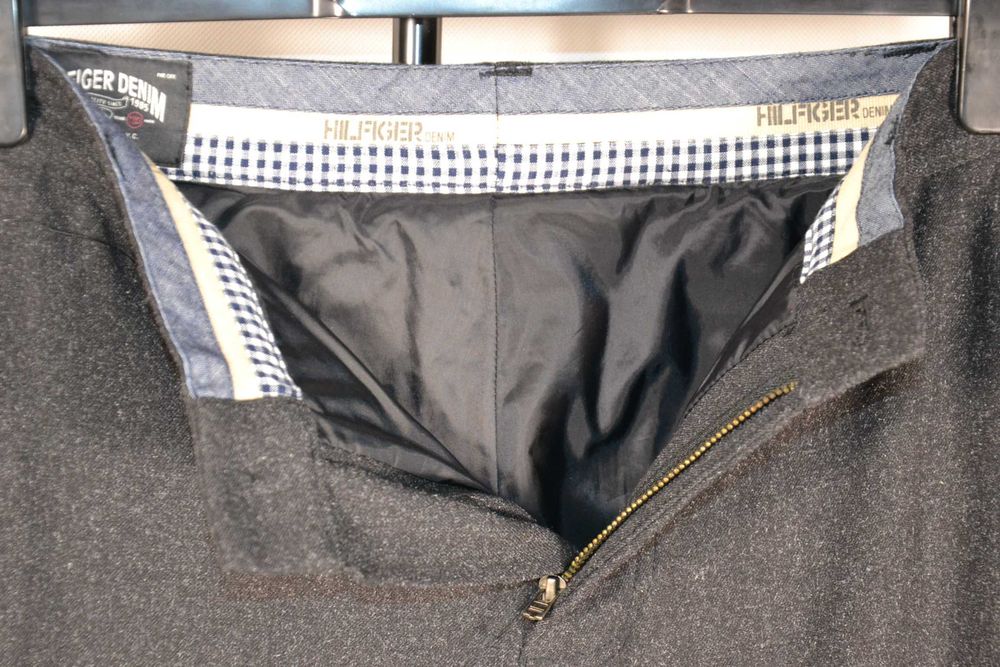 TOMMY HILFIGER Denim Phantom Spodnie Męskie W31 L34 Wiskoza Jak Nowe