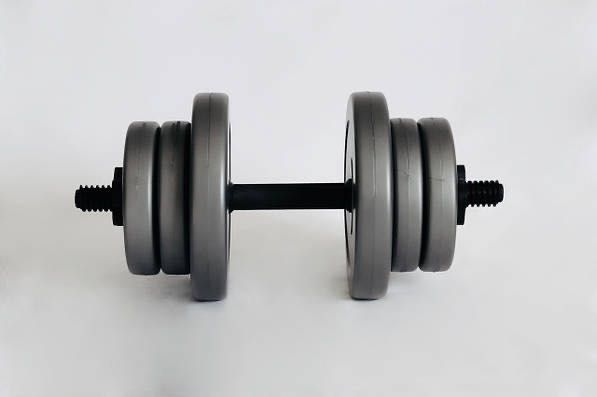 Гантелі 2х10кг GREY