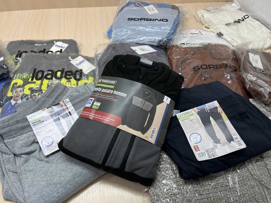 Чоловічий стоковий одяг оптом | Європейські бренди від B-TEX