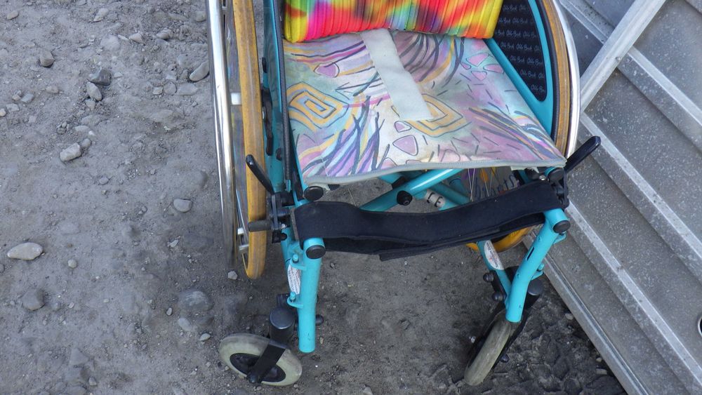 Elektryczny wózek Skladany