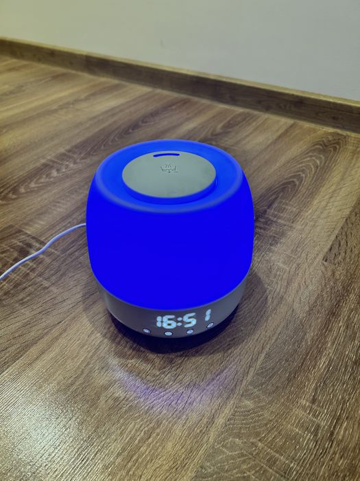 Nawilżacz powietrza automatyczny LED, zegar