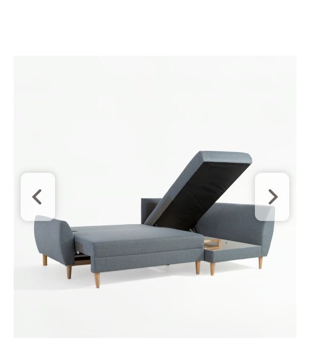 Narożnik z funcja spania uniwersalny