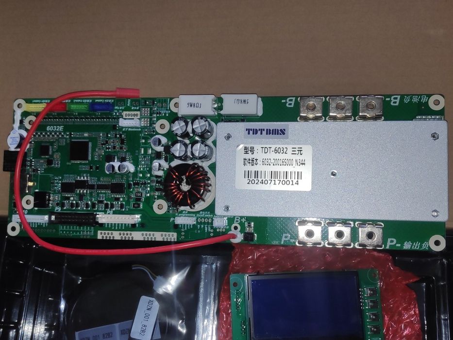 TDT-6032 Smart BMS 300A 8S-16S 48V Li-іon Lifepo4 + активний балансир
