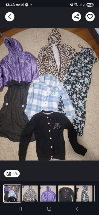 Одяг для дівчинки куртка плаття