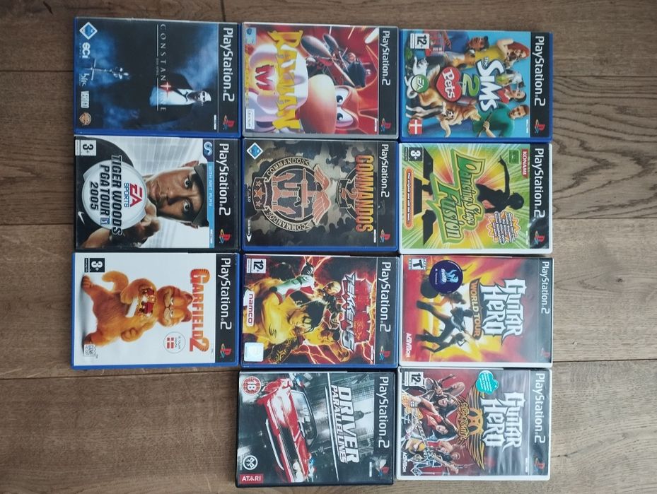 Zestaw gier PlayStation 2