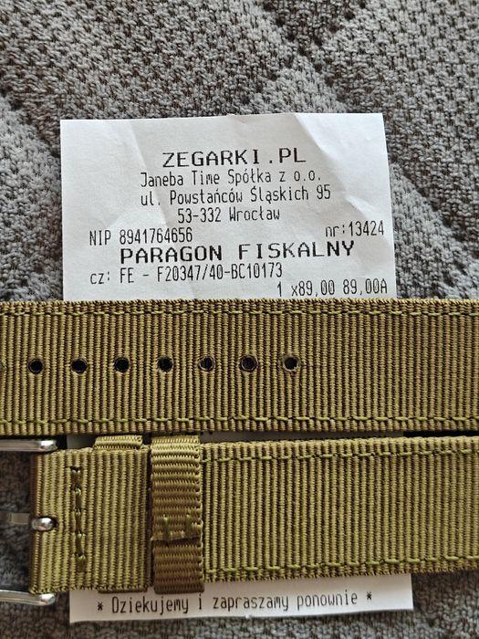 Festina 21mm  Strap Model F20347