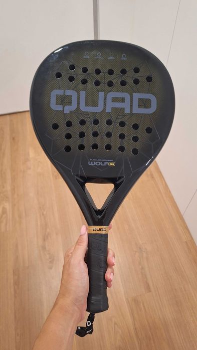 Raquete padel quad wolf