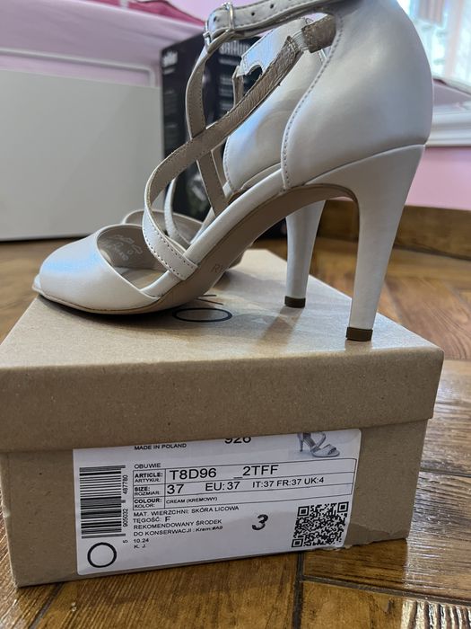 Nowe buty Ryłko kolekcja ślubna ślubne buty r. 37