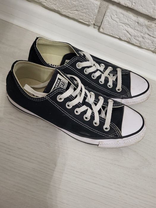 Czarne trampki converse all star 39
