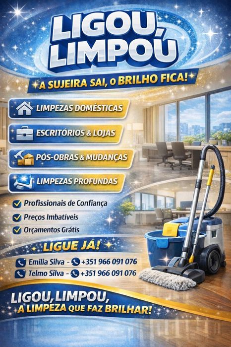 Ligou, Limpou! - Serviços de Limpezas