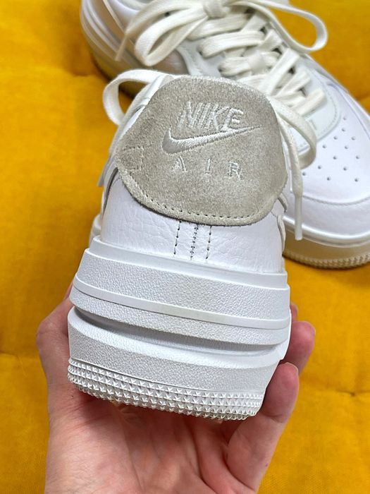 Білі шкіряні кросівки форси nike air force 1 low оригінал