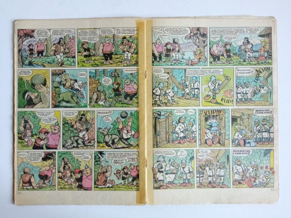 Komiks Kajko i Kokosz Dzień Śmiechały Vintage