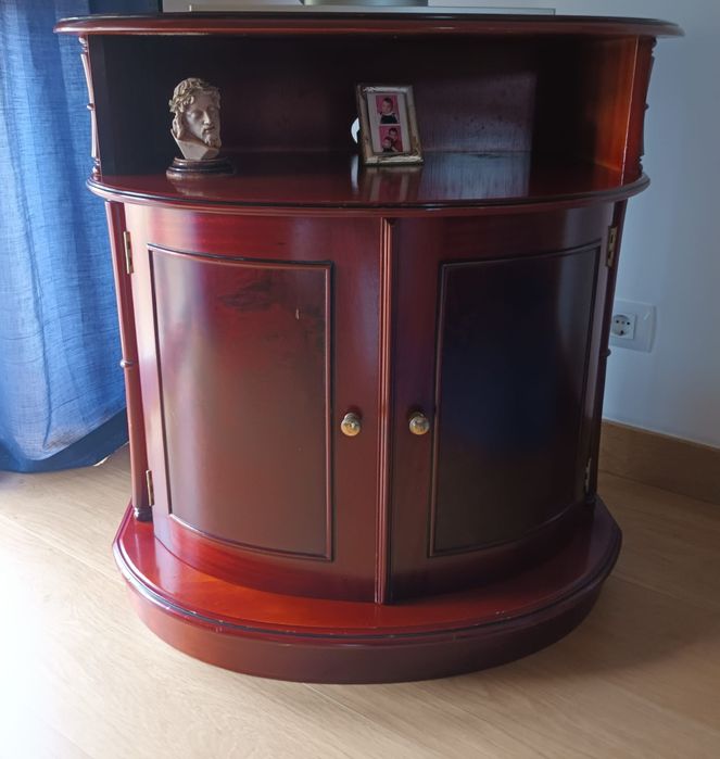 Mobília de quarto de madeira de cerejeira