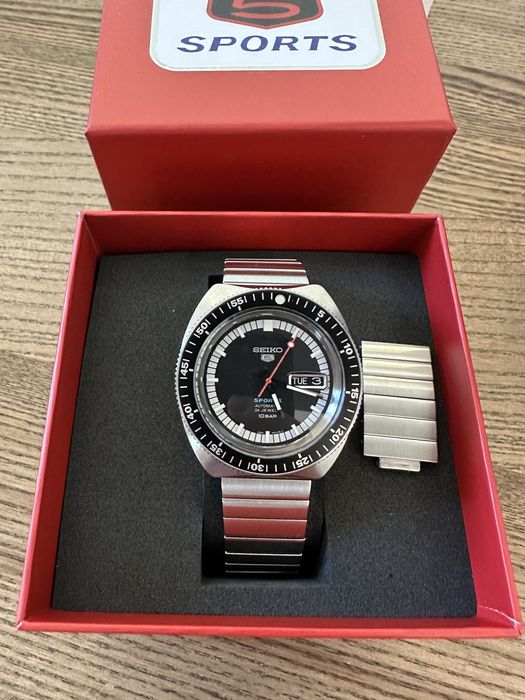 Seiko 5 Sports SRPK17K1 Edição Limitada 55* Aniversario