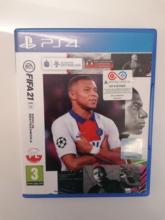 FIFA 21 Ps4 Playstation - stan idealny