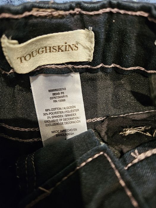 Spodnie jeansy dla dziewczynki toughskins 4 åns