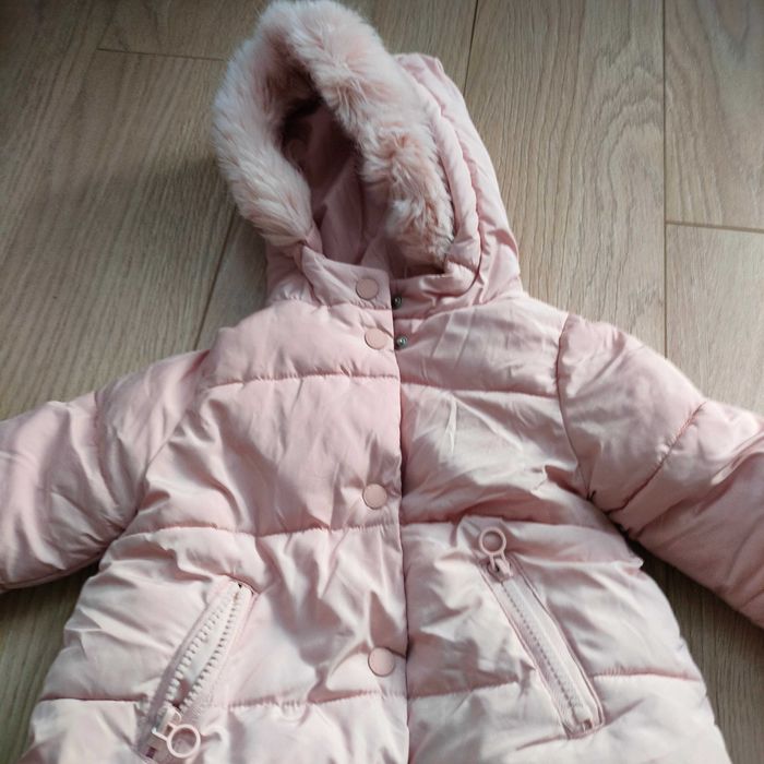 Kurtka zimowa dla dziewczynki ZARA rozm.80