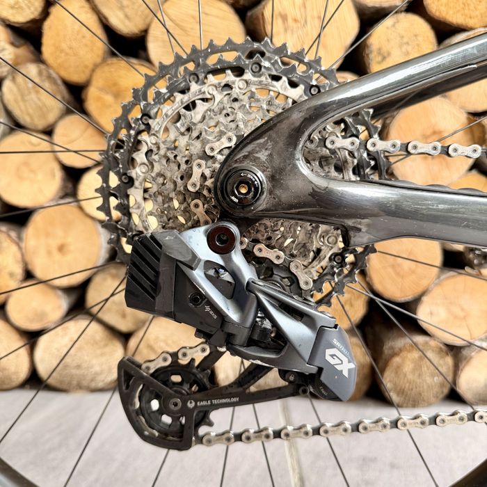 Giant Anthem Advanced Pro 1 pomiar mocy, sram AXS