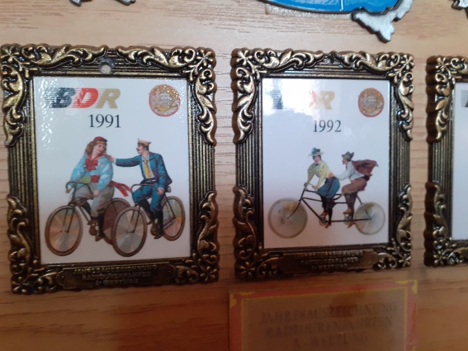 kolekcjonerska coroczna nagroda rowerowa dla zwycięscy BDR-RFN