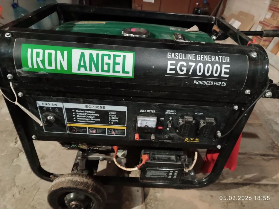 Генератор Iron Angel EG7000E