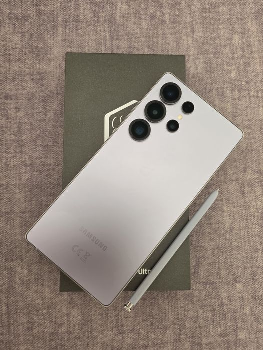 Samsung S25 Ultra + Relógio Galaxy Fit 3 + Carregador