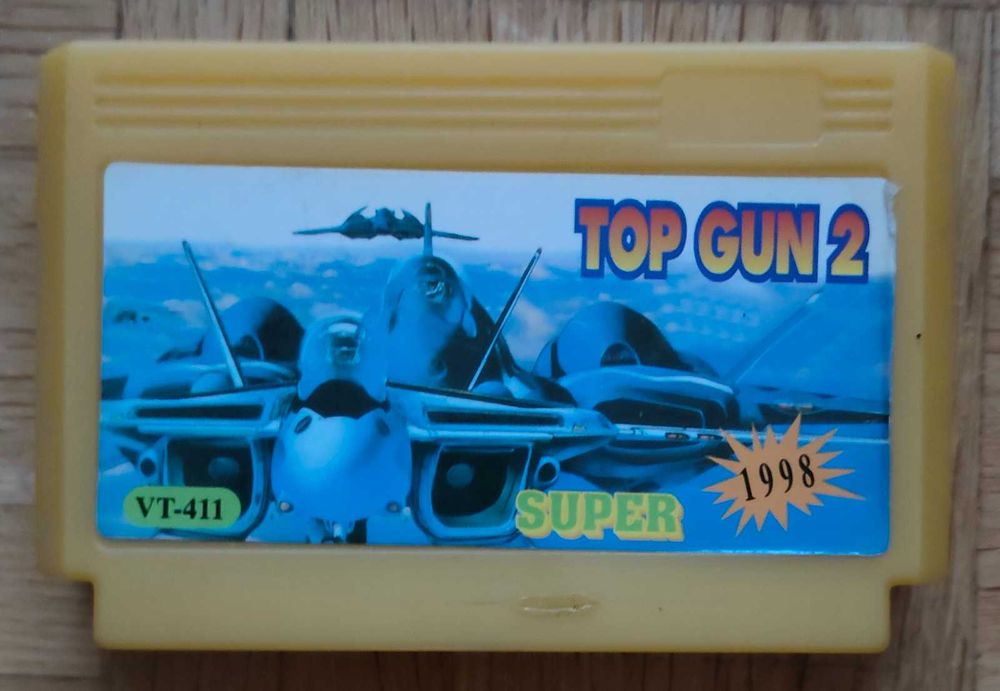 TOP GUN 2 pegasus 100%ok nes pegazus retro kolekcja dyskietka antyk