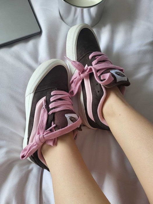 !BIG SALE! Vans Knu Skool Brown Pink 36 37 38 39 40 41 42