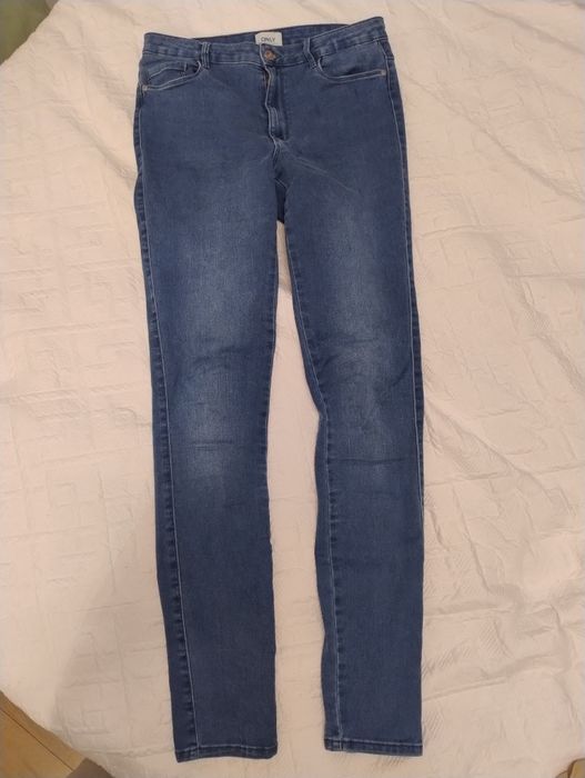 Rurki jeansy skinny 40 Only