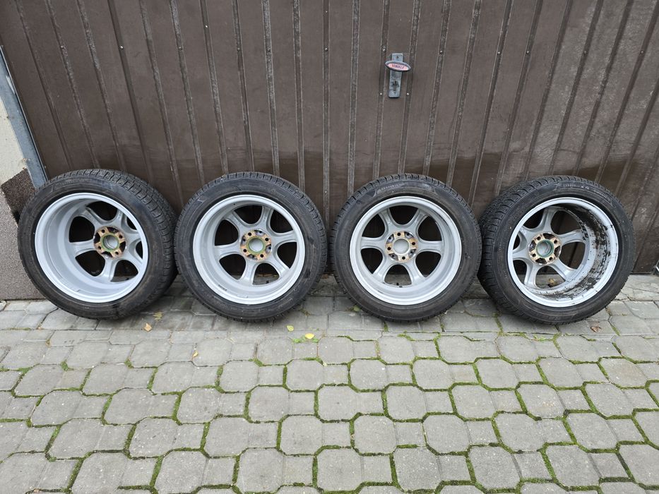 Felgi z oponami 195/50R15 Golf 3 4x100 Jetta Polo Lupo Opel Corsa