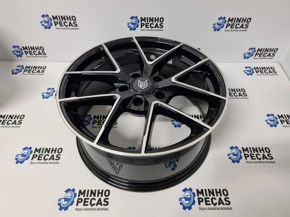 Jantes Fox FX5 em 17 (5x120) Preto Polido