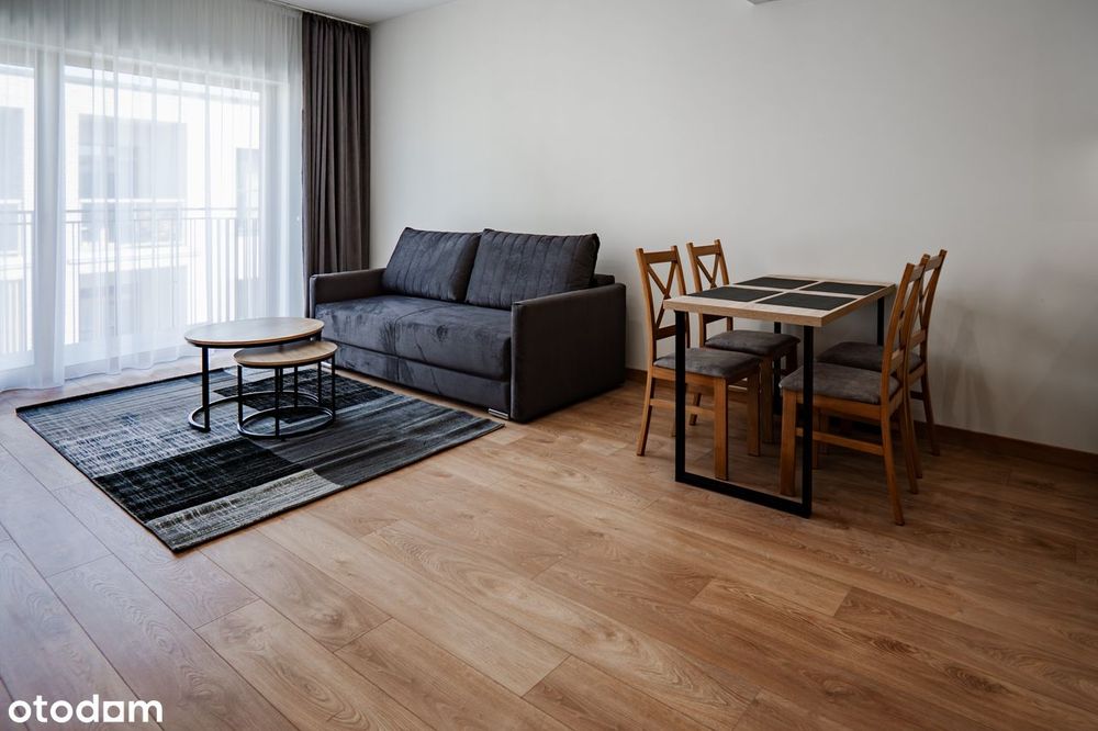 2 pokoje 46 m², w pełni wyposażone, klima, 6, 12 m-cy. Możliwa FV. - Widok 2