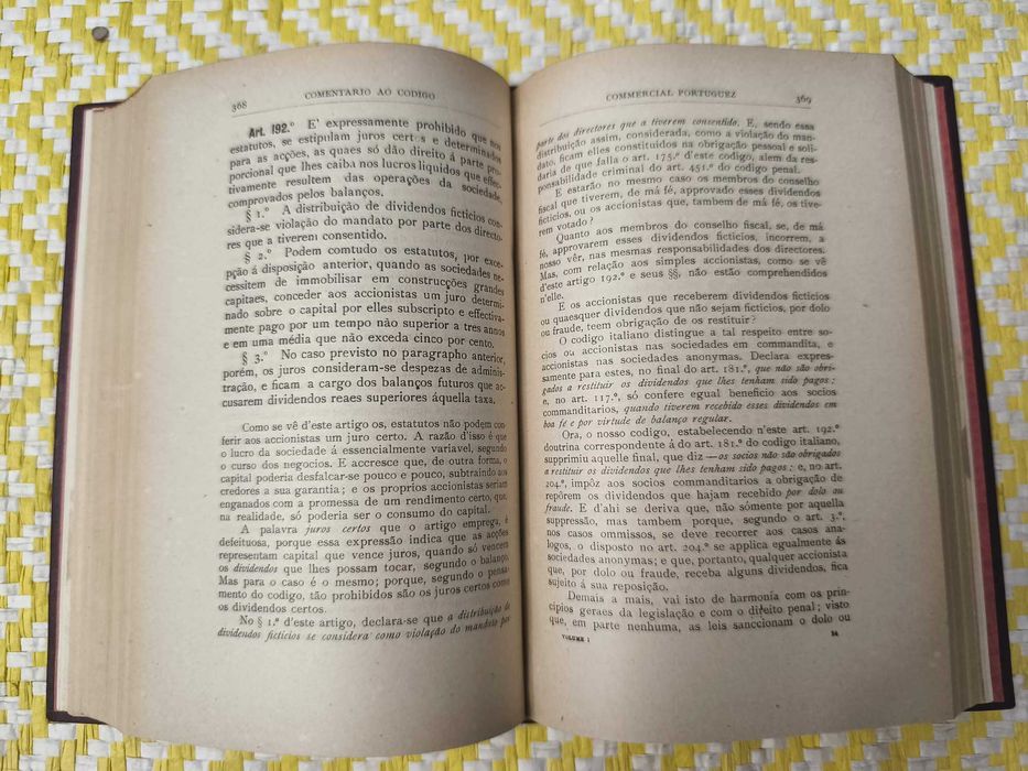 Comentário ao Código Commercial Portuguêz – 1º Volume
Adriano Anthero