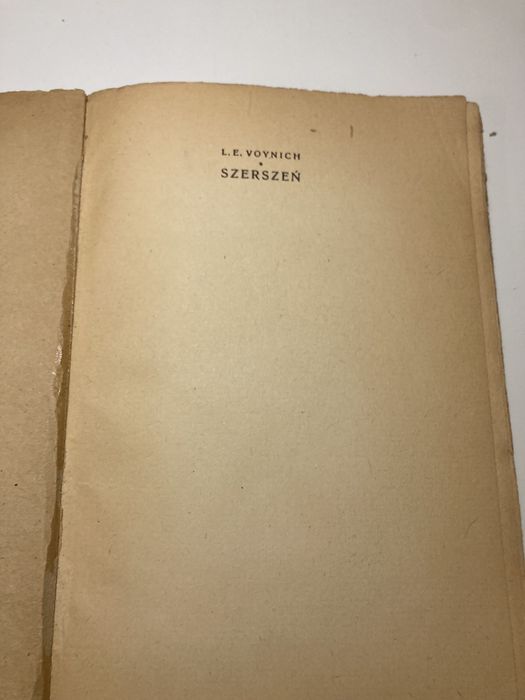 Szerszeń- L.E. Voynich