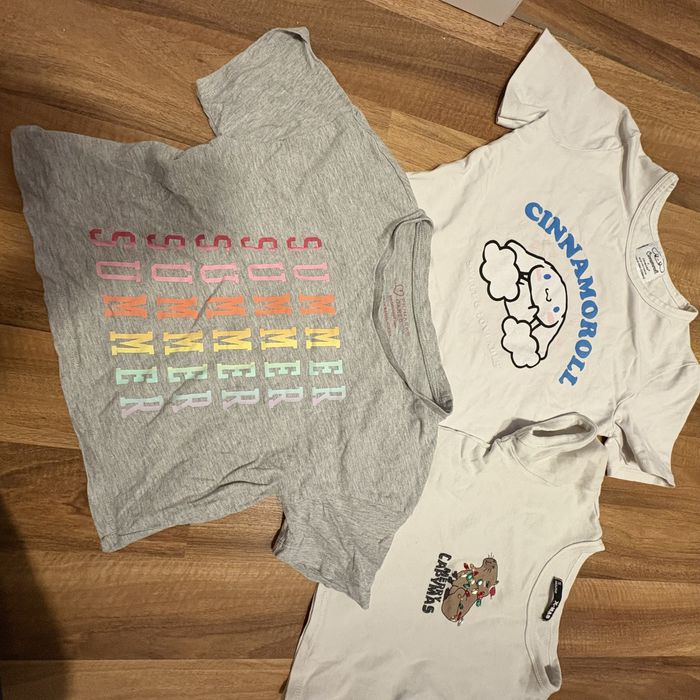 3 tshirty cinamoroll kapibara 140