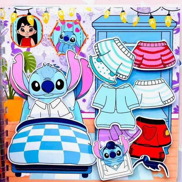 Альбом на липучках Ліло та Стич А5 І А6