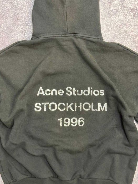 Acne Studios Stockholm 1996 Hoodie худі чорне худи черное кофта М.