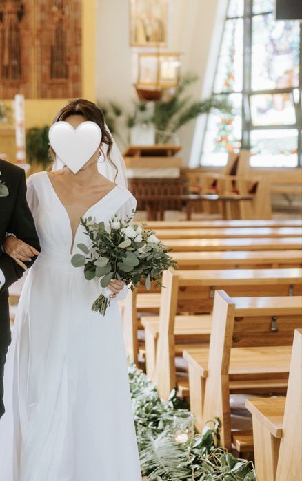 Suknia ślubna szyta na wzór COCO Anna Kara M/L