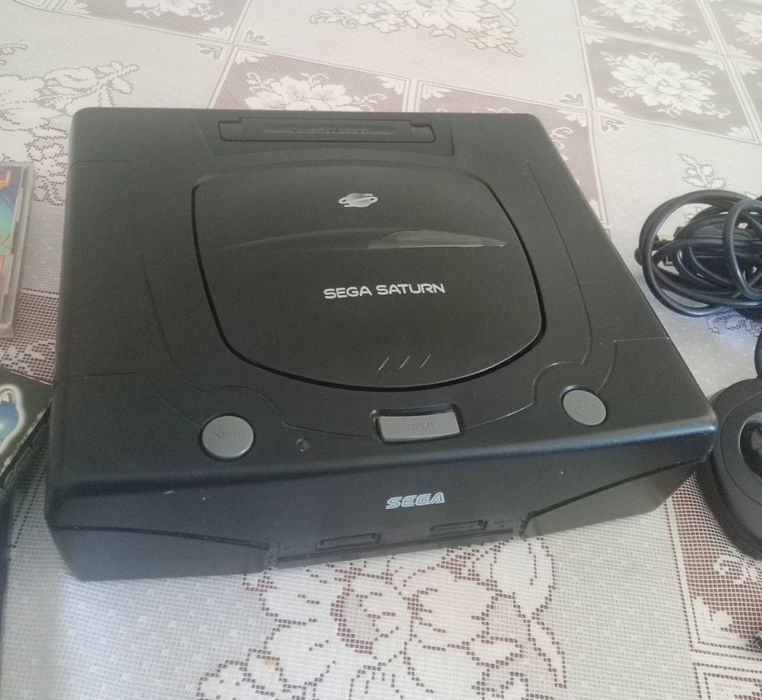 Consola sega saturn pra coleção