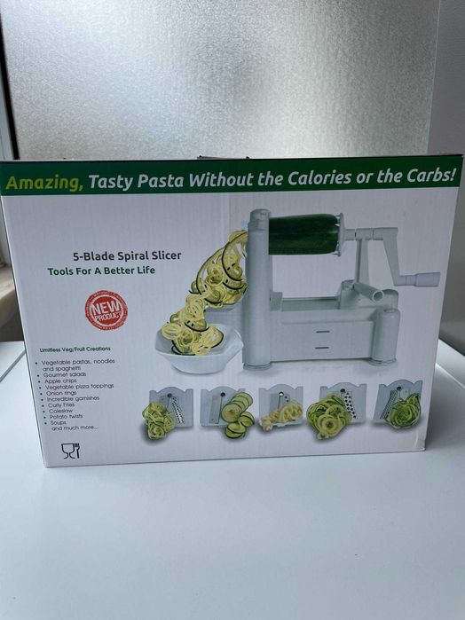 Espiralizador, 5 lâminas
