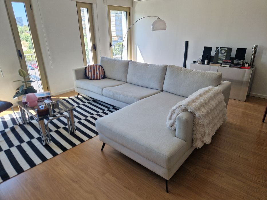 Sofá com chaise lounge El Corte Ingles - 270cm